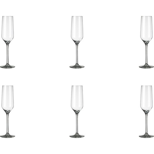 Flûte à champagne Royal Leerdam Carre 22 cl (lot de 6)