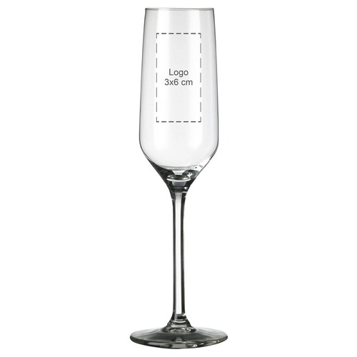 Flûte à champagne Royal Leerdam Carre 22 cl (lot de 6)