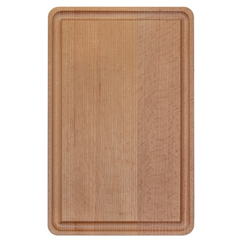 Planche avec rigole hêtre 25x16 cm - 1