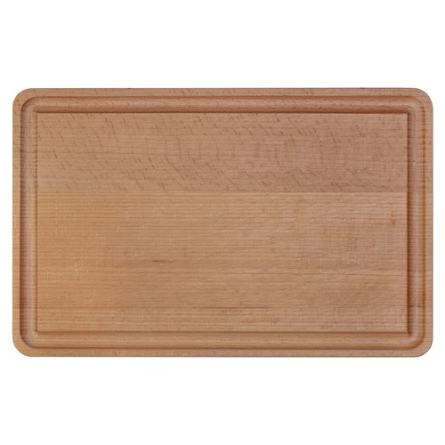 Tagliere in faggio con canaletta per succhi 25x16 cm