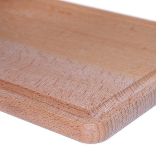 Planche avec rigole hêtre 25x16 cm - 2