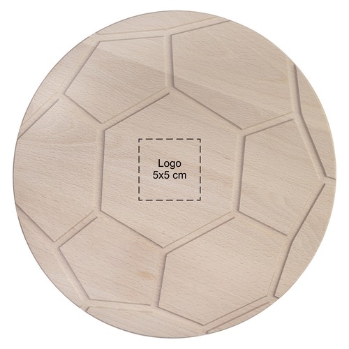 Planche football hêtre ⌀ 26 cm - 3