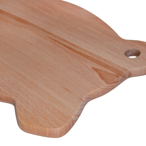 Tagliere a forma di maiale in faggio 29x15 cm