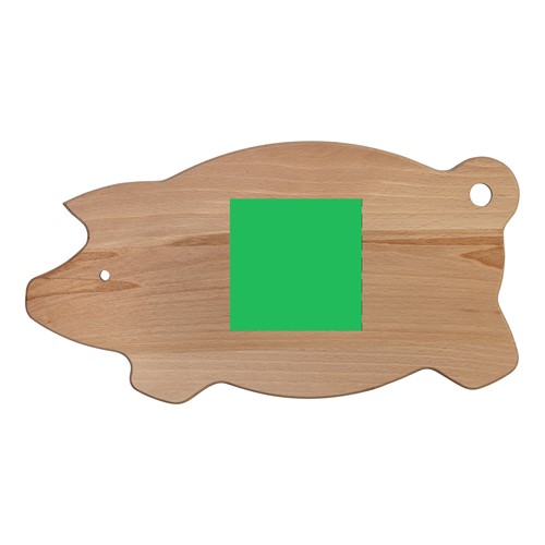 Planche cochon hêtre 29x15 cm - 6
