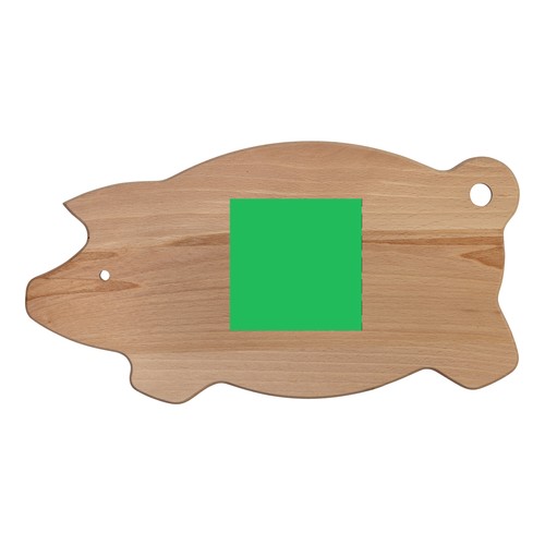 Tagliere a forma di maiale in faggio 29x15 cm