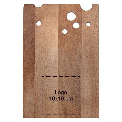 Planche gruyère hêtre 30x20 cm - 5