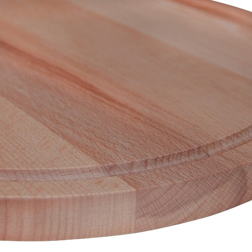 Planche ronde avec poignée hêtre ⌀ 35 cm - 2