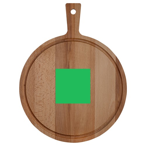 Planche ronde avec poignée hêtre ⌀ 35 cm - 10