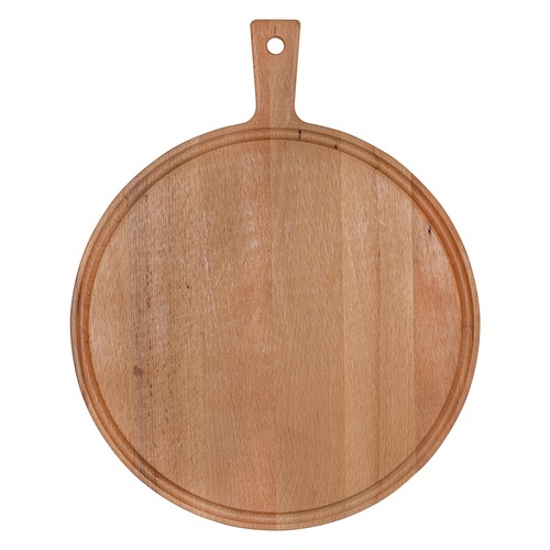 Round beech board with handle ⌀ 35 cm