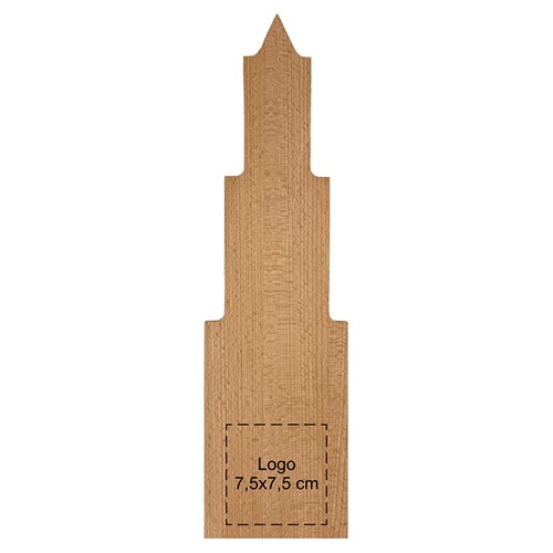 Planche Domtoren hêtre 39,5x11x1,6 cm - 4