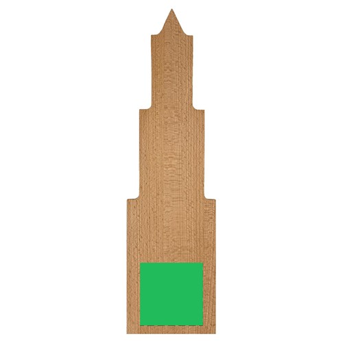 Planche Domtoren hêtre 39,5x11x1,6 cm - 6