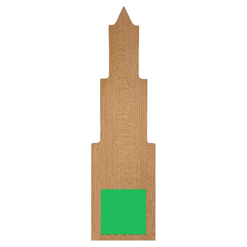 Planche Domtoren hêtre 39,5x11x1,5 cm - 6