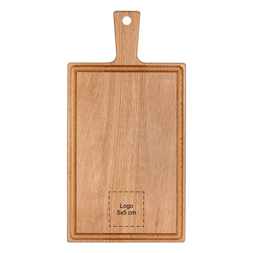 Planche avec poignée hêtre 37x19 cm - 4