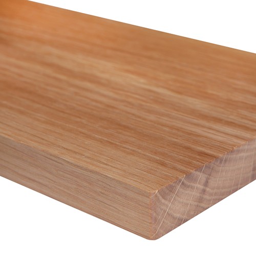Planche avec poignée en cuir chêne 33x16 cm - 3