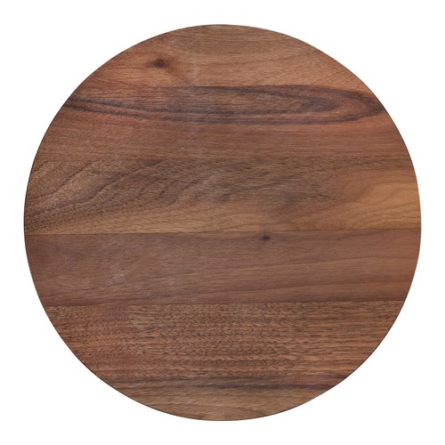 Ronddraaiplank walnoot ⌀ 30 cm