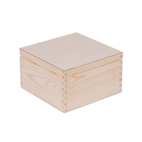 Scatola di legno 20x20x13 cm