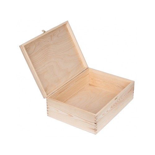 CAJA DE MADERA 20X20X13 CM