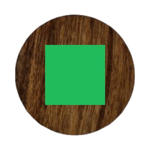 Set sottobicchieri x4 rotondo acacia ⌀ 10x0,9 cm