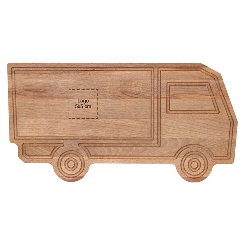 Planche camion hêtre 40x20 cm - 3