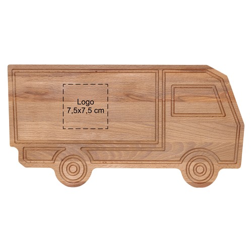 Planche camion hêtre 40x20 cm - 4