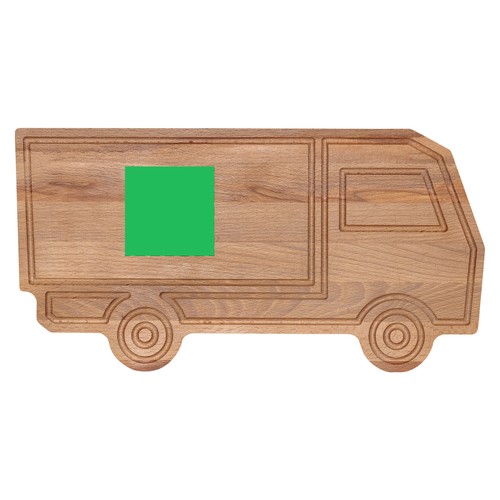 Planche camion hêtre 40x20 cm - 6