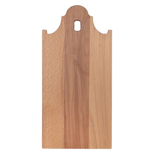 Planche maison à pignon cloche hêtre 35x17 cm - 1