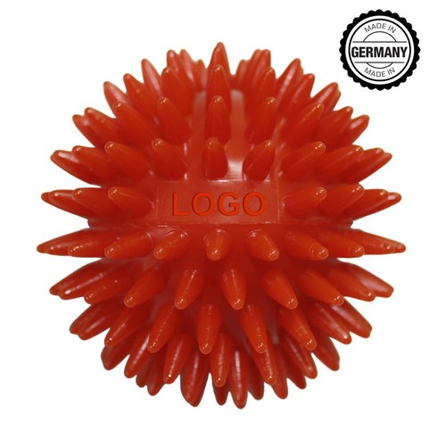 Pelota de masaje erizo con relieve rectangular (63 mm), 