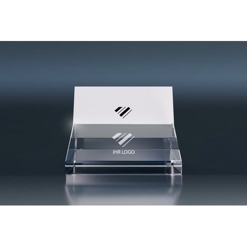 Crystal Business Card Holder