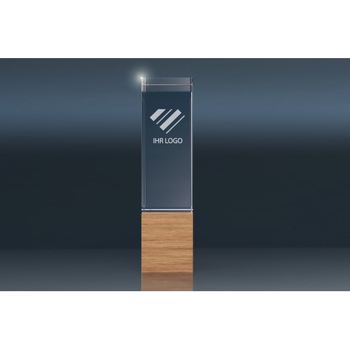 Crystal Trophy WOOD (S)