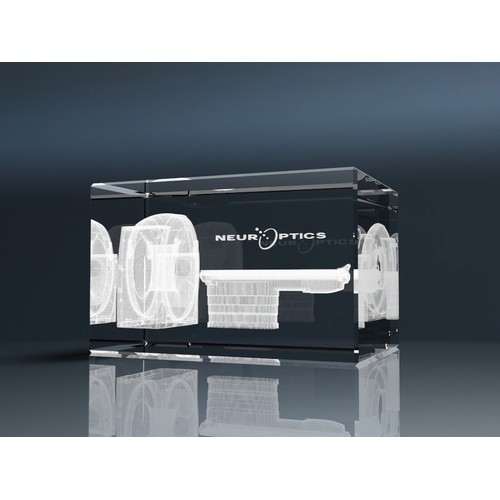 Glass Cuboid, 200x100x100mm