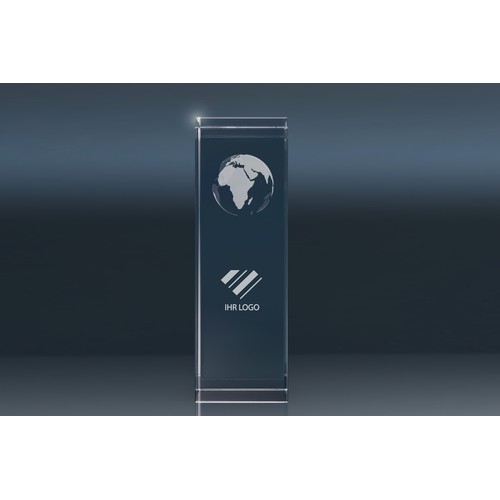 Crystal-Trophy  Globe  (L)