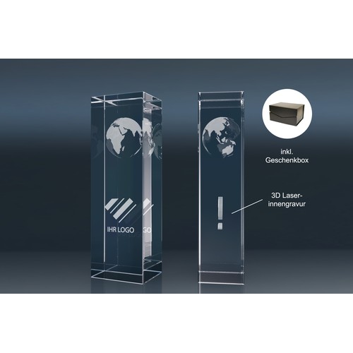 Crystal-Trophy Globe (L) Crystal-Trophy Globe (L)