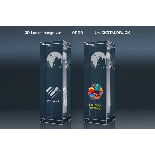 Crystal-Trophy Globe (L) Crystal-Trophy Globe (L)