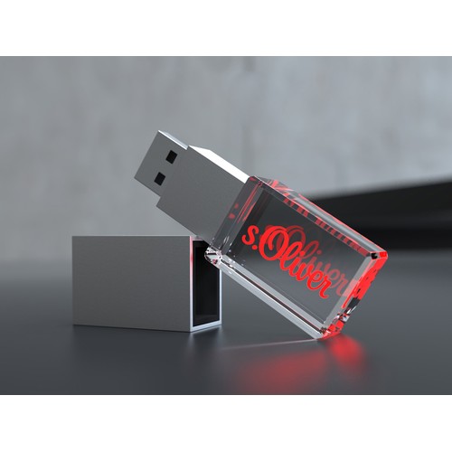USB CRYSTAL 3D (16GB) 3.0