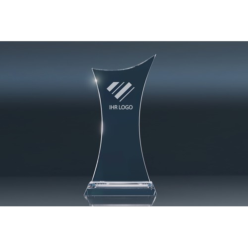 Crystal-Trophy  Thin Cross  (S)