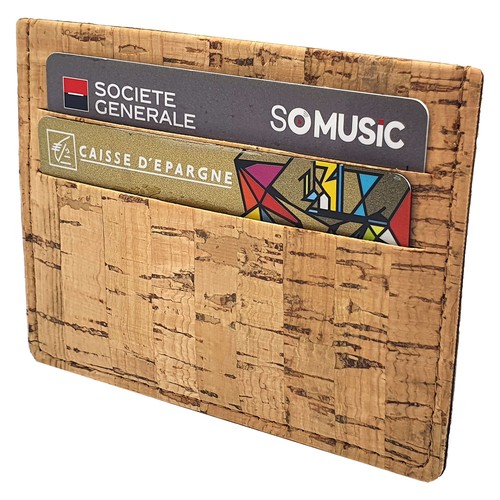 PORTE-CARTES HORIZONTAL AVEC OU SANS ANTI-RFID LIEGE - MADE IN EUROPE - 2