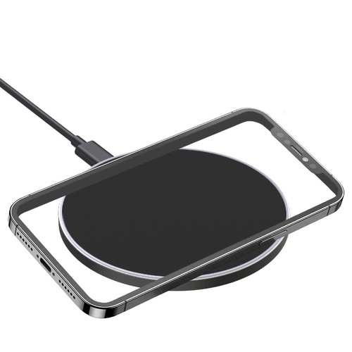 CHARGEUR ULTRA-RAPIDE SANS FIL 15W NOIR - 2