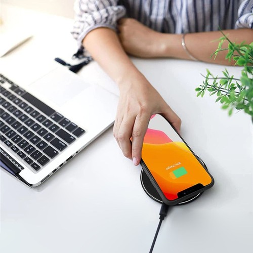 CHARGEUR ULTRA-RAPIDE SANS FIL 15W NOIR - 3