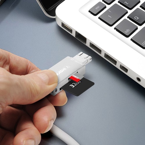KAGI - LECTEUR DE CARTE - SD / MICRO SD 3 EN 1