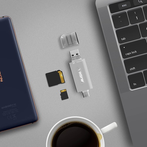 KAGI - LECTEUR DE CARTE - SD / MICRO SD 3 EN 1