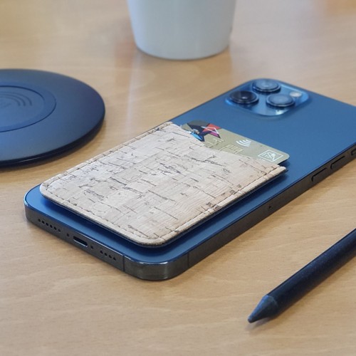PORTE-CARTE POUR SMARTPHONE AVEC ADHESIF 3M LIEGE - MADE IN EUROPE - 4
