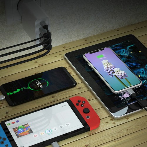 CHARGEUR SECTEUR 32W UNIVERSEL - EU/US/UK/AUS - 4