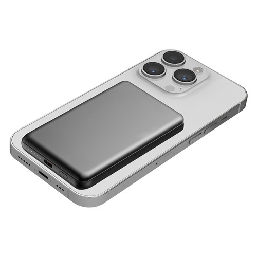 MANTI - BATTERIE DE SECOURS MAGSAFE CHARGEMENT SANS FIL 5000 MAH - 6