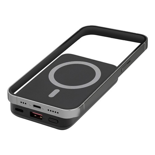 MANTI - BATTERIE DE SECOURS MAGSAFE CHARGEMENT SANS FIL 5000 MAH - 10