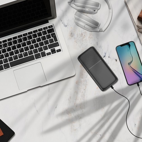 BATTERIE DE SECOURS 30 000 MAH NOIRE - 4