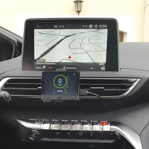 SUPPORT ALU AIMANTE VOITURE GRILLE AERATION - 4