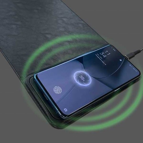 TAPIS DE SOURIS AVEC CHARGEUR INDUCTION, NOIR - 4