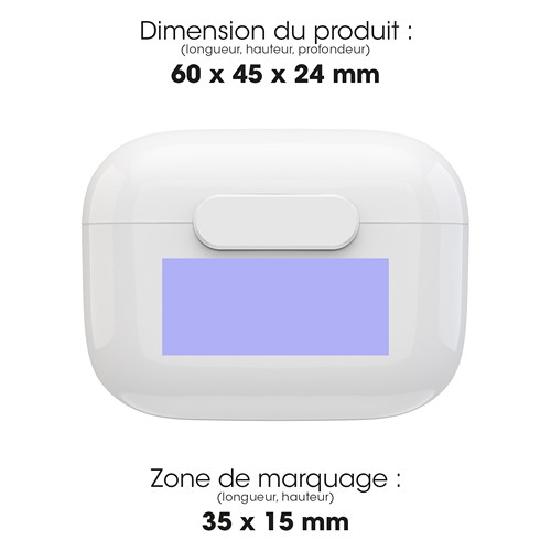KODAI - ÉCOUTEURS SANS FIL BLUETOOTH - BLANC