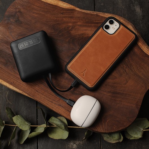 BATTERIE DE SECOURS AVEC 4 CABLES - 10 000 MAH NOIRE