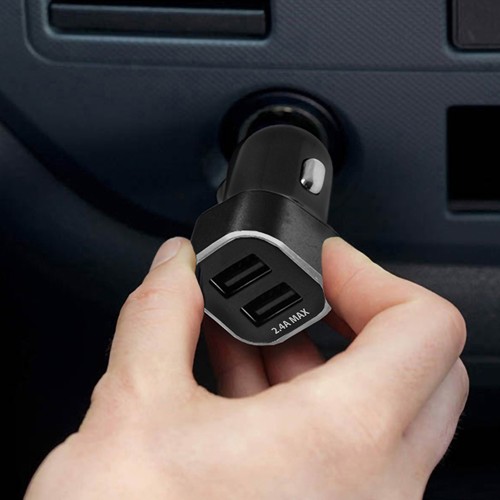 TABO - TURBO CAC 2USB CHARGE RAPIDE NOIR - 5